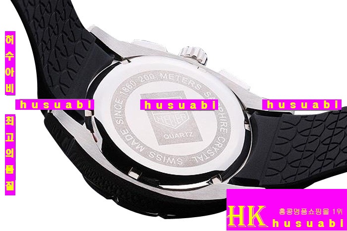 �±�ȣ�̾� ���ڽð� Tag Heuer Link Black leather Japanese Quartz MOVEMENT 43mm Men tag51